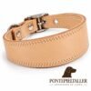 RF-6022-GALGO-LISO-FORRO-NATURAL-1 Collar Galguero Ancho de Cuero Artesanal – Hecho a Mano en España